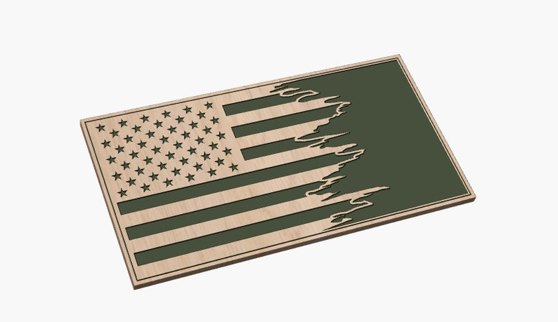 Tattered Flag 1 Blank Files , PnG SVG image 1