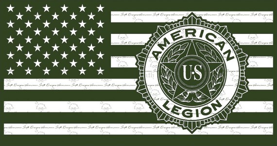 Download American Legion Flag Digital Files Svg Ai Png Eps Dxf Etsy