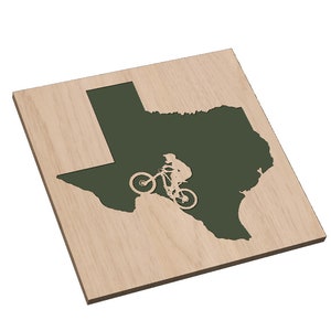 Texas Mountain Biker - SVG - Digital Download
