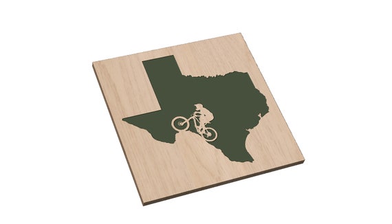 Texas Mountain Biker - SVG