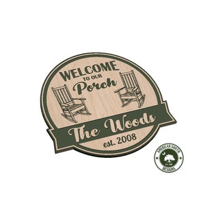 Welcome to Our Porch-bord - SVG - digitale download