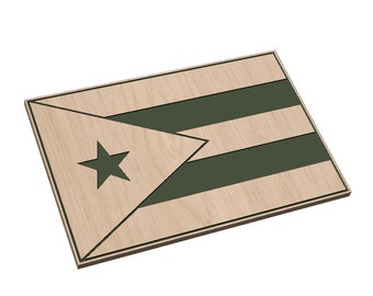 Flag of Puerto Rico - SVG