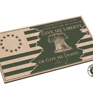 Desenho de Bandeira Esfarrapada 8 Liberty Bell - SVG - Download Digital