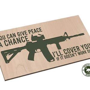 You Can Give Peace a Chance - SVG - digitale download