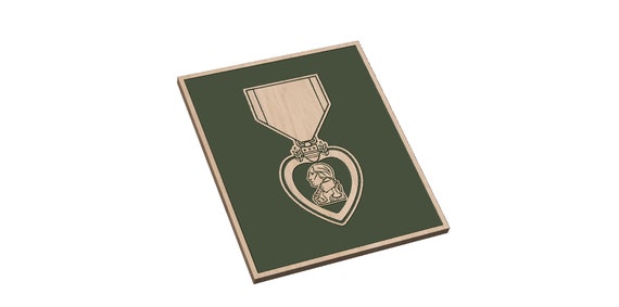 Purple Heart Medal - SVG