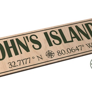 Ilha de São João, SC com Coordenadas - SVG - Download Digital