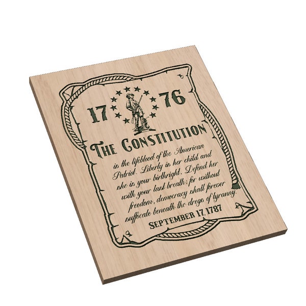 1776 The Constitution Scroll - SVG