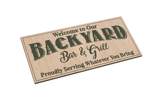 Welcome to Our Backyard - SVG