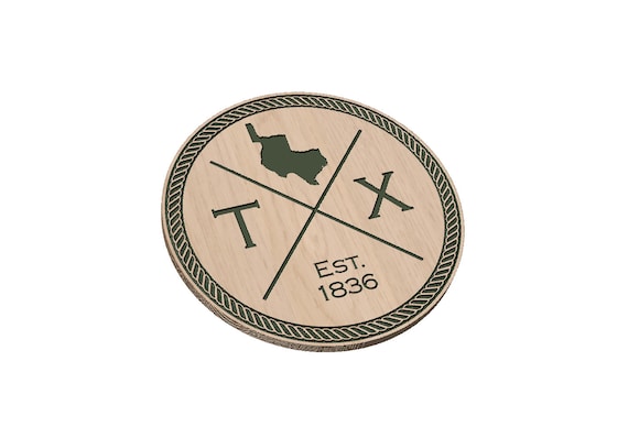 Republic of Texas Est. 1836 - SVG