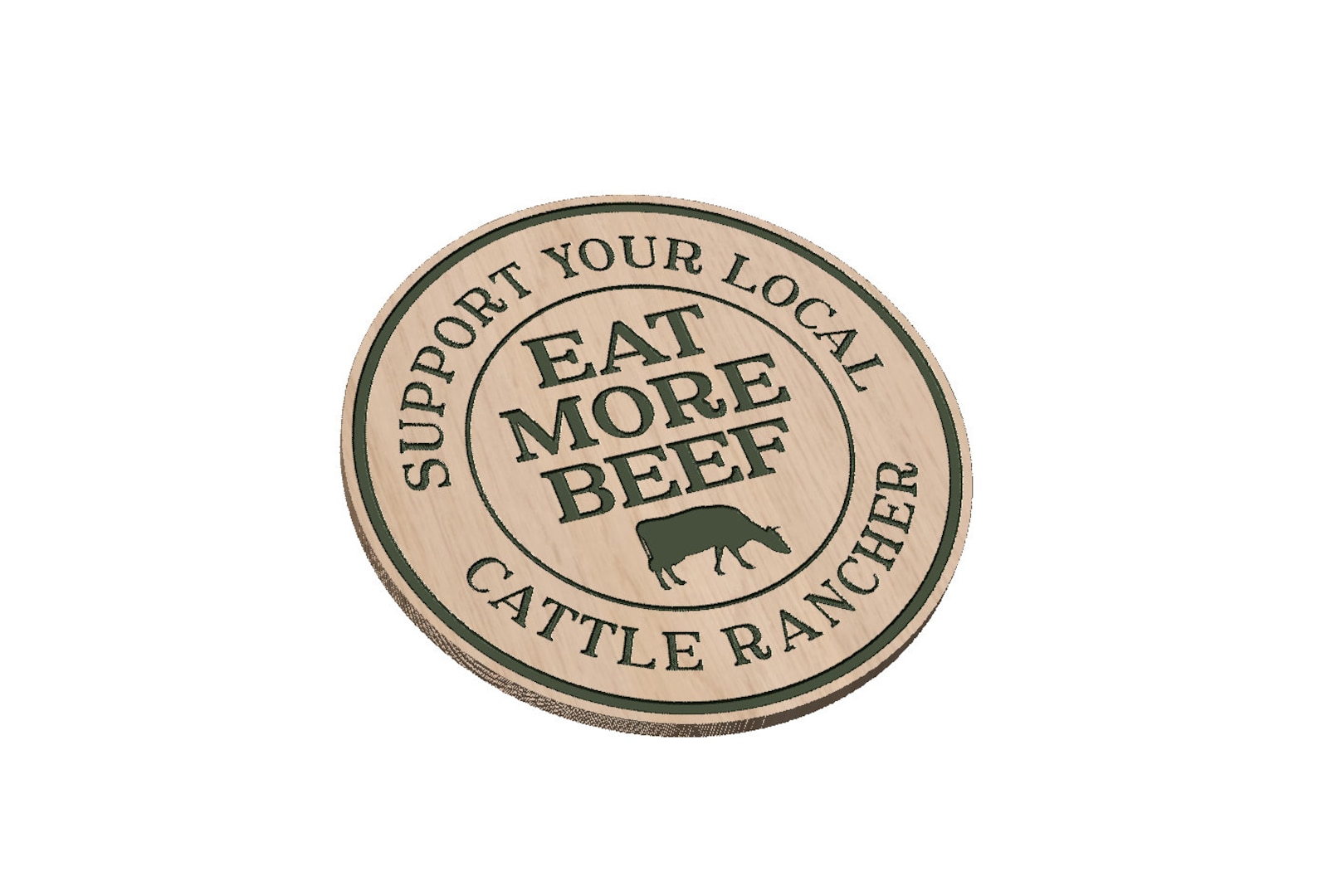 Support Local Cattle Ranchers 2 Digital Files Svg AI Etsy