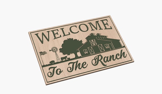 Welcome to the Ranch - SVG