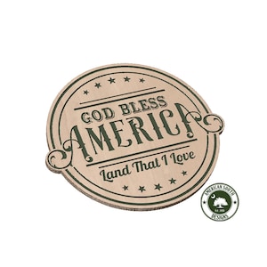 God Bless America - SVG - Digital Download