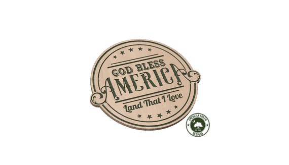 God Bless America - SVG