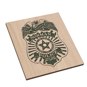 Distintivo da polícia de Norman, OK - SVG - Download digital