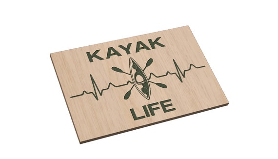 Kayak Life EKG - SVG