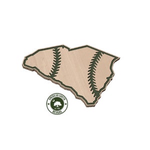 South Carolina  Baseball Seams - SVG - Digital Download