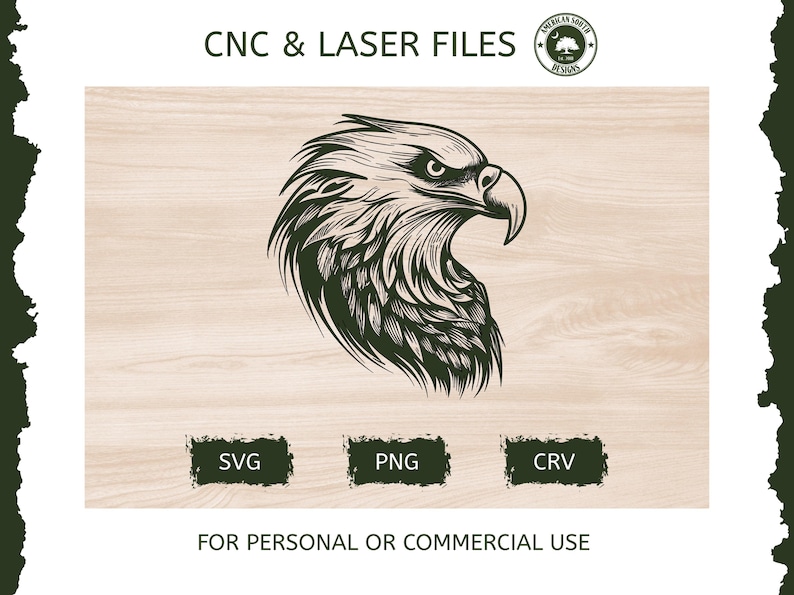 Eagle Head - SVG - CNC Laser File (digital Download) - Etsy