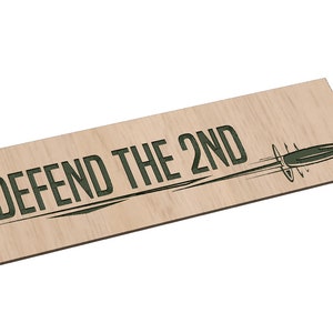 Defend the 2nd with Bullet - SVG - Digital Download