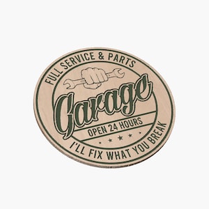 The Garage Sign - SVG - Digital Download