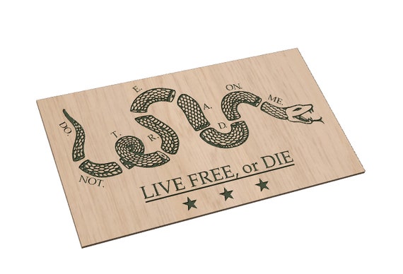 Live Free, or Die  Do Not Tread on Me - SVG