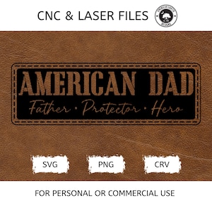 Parche de American Dad - Bordado - SVG - Archivo láser CNC (Descarga digital)