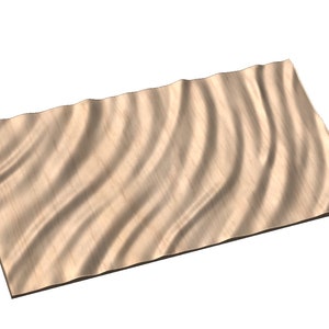 American South Designs - Wavy Model - Blank - STL - Digital Download
