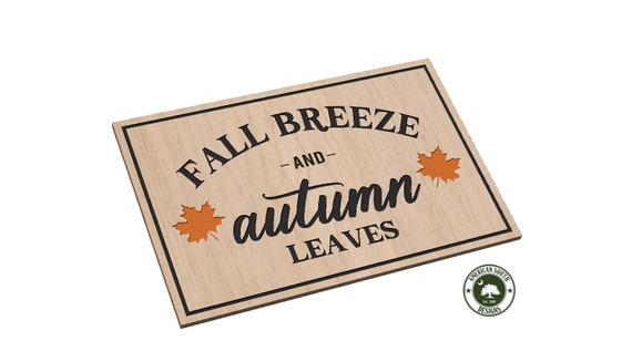 Fall Breeze  Autumn Leaves - SVG