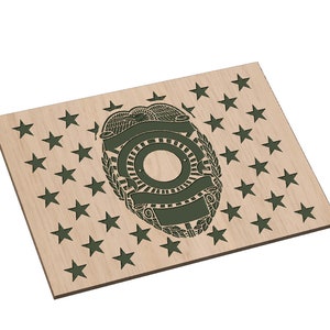 União de Distintivos Policiais - SVG - Download Digital