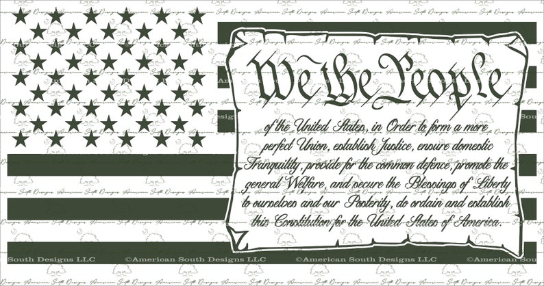 Download We The People Constitution Flag Digital Files SvG AI | Etsy
