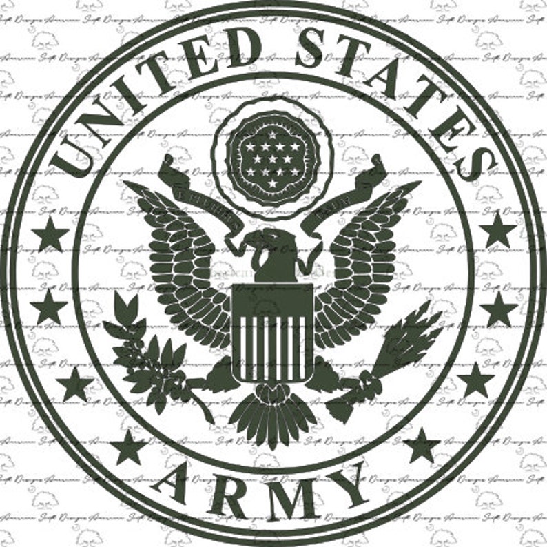 Army Seal Digital Files SvG AI PnG EpS DXF | Etsy