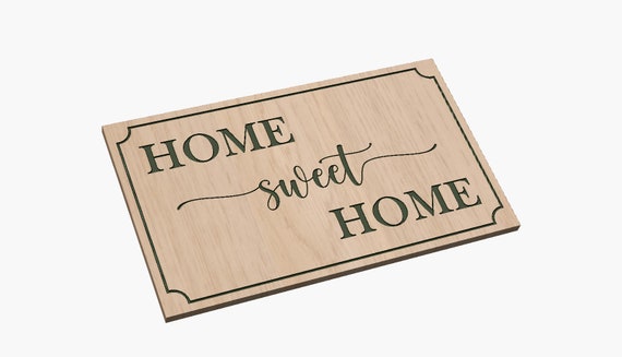 Home Sweet Home Sign - SVG