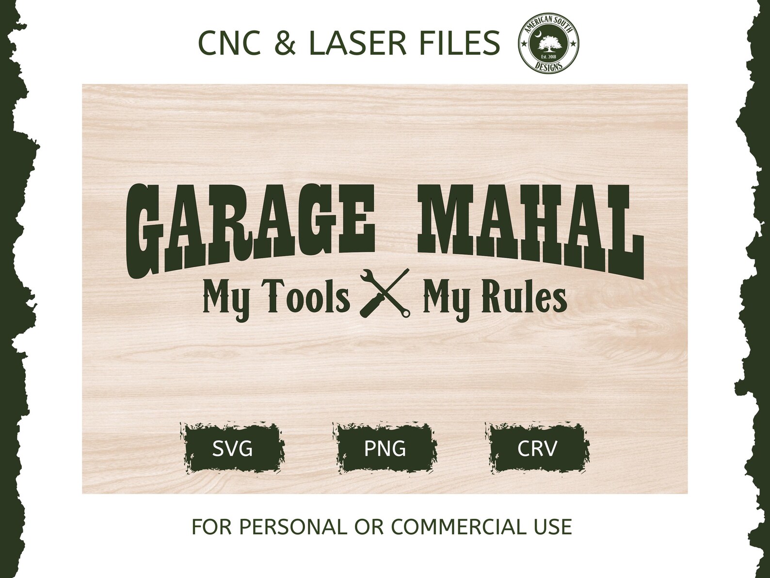 Garage Mahal Sign - SVG - Digital Download - Etsy
