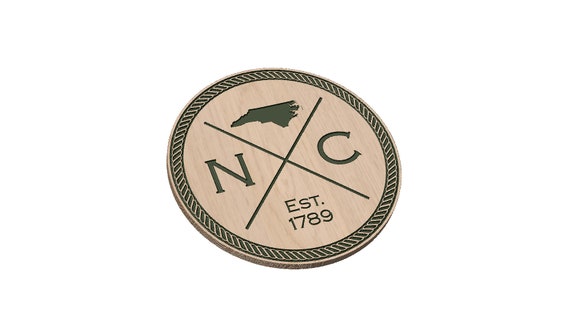 North Carolina Est. 1789 - SVG