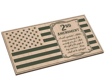 2nd Amendment Flag 2 - SVG - Digital Download
