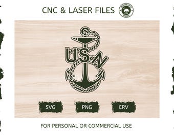 Old School Chief Petty Officer  Navy - Digital Download