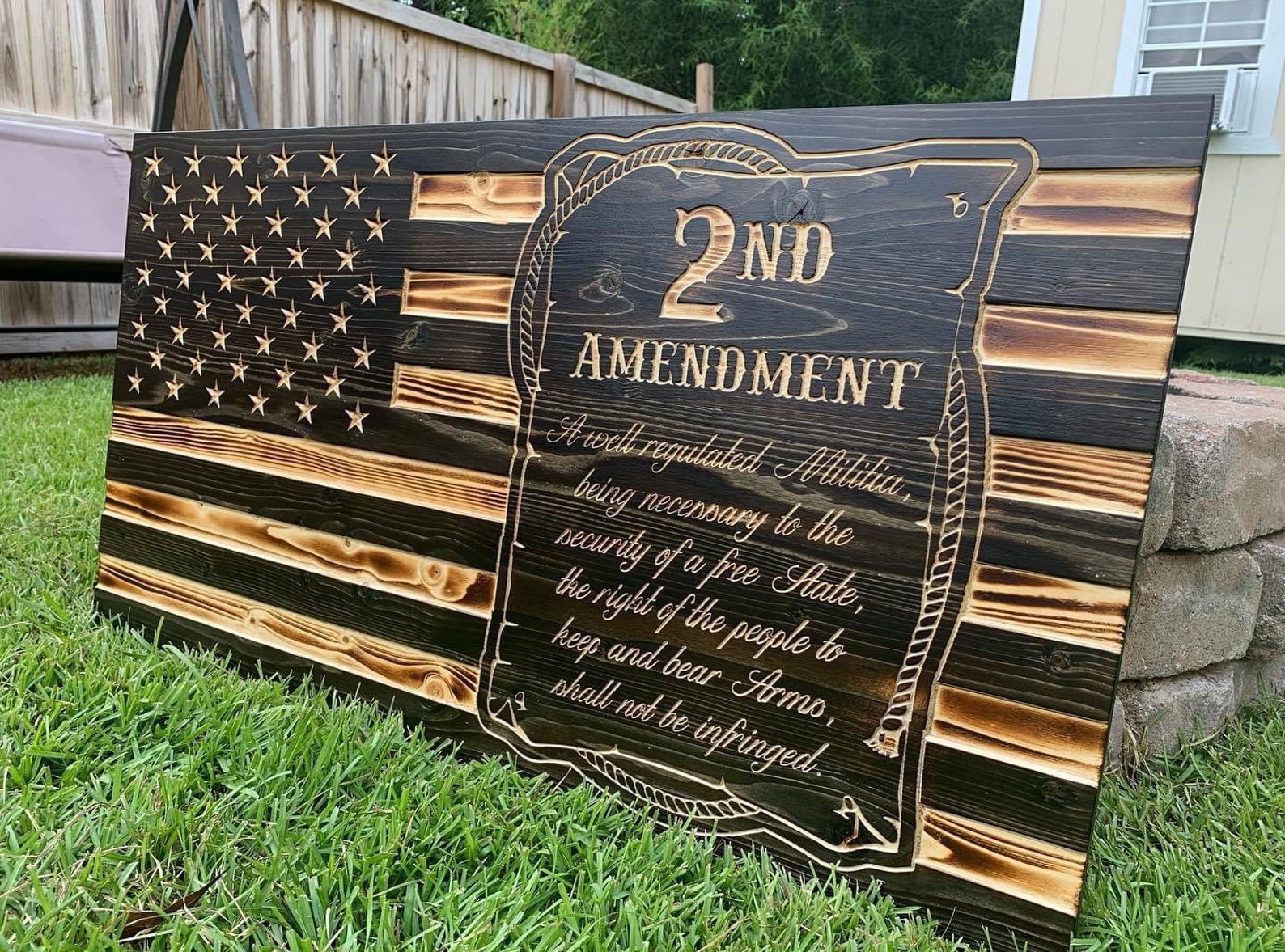 2nd Amendment Flag 2 Digital Files SvG AI PnG EpS DXF | Etsy