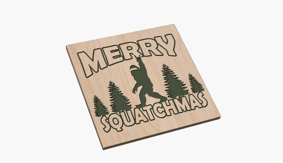 Merry Squatchmas - SVG