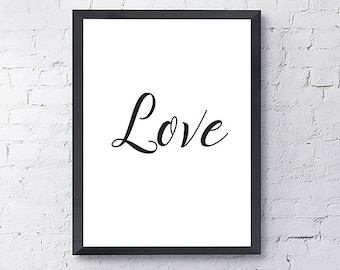 Printable Quote Printable Motivational Art Black and White | Etsy