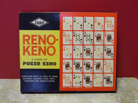 Poker Keno Instructions Poker Keno Instructions