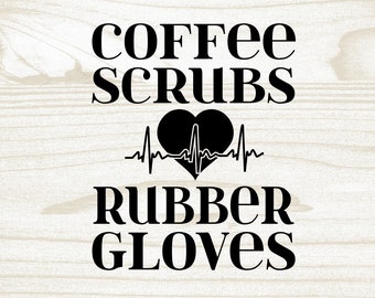 Nurse SVG, Nurse Life SVG, Nurse svg files, School nurse svg, RN Gift, black svg files for instant download, cricut clipart silhouette