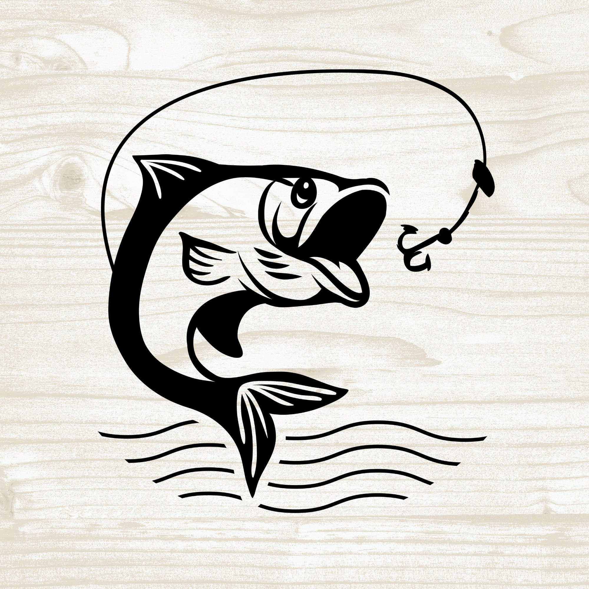 Free Free 329 Fishing Pole With Fish Svg Free SVG PNG EPS DXF File