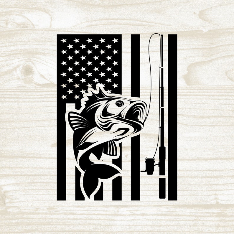 Download Fishing svg fishing pole svg bass fishing svg Fathers Day | Etsy