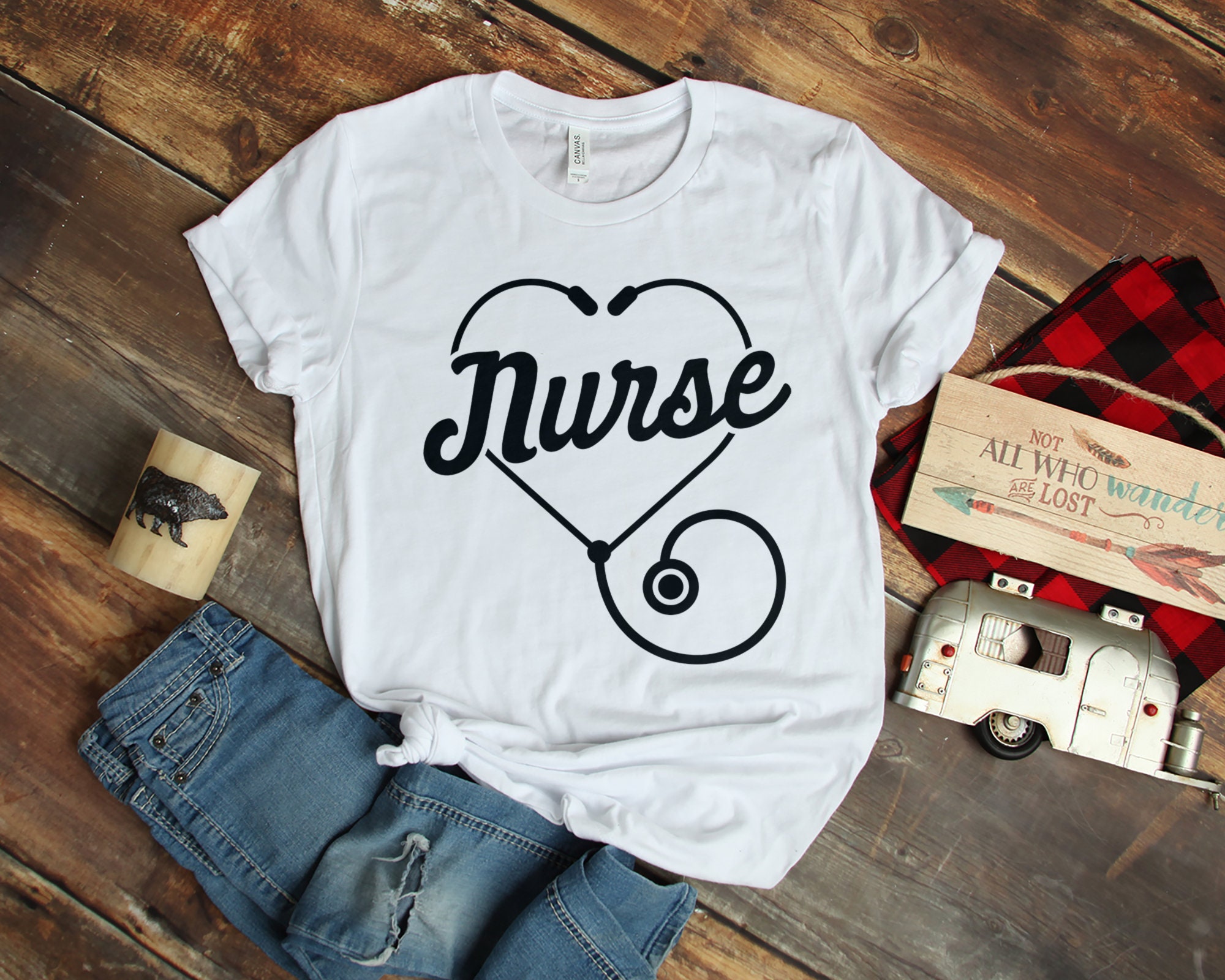 Nurse SVG Files Nurse Life SVG Stethoscope Svg Nurse Mom | Etsy