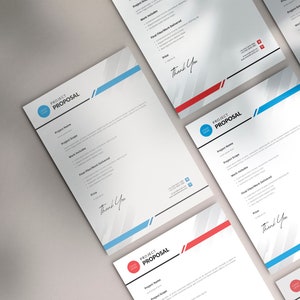 Project Proposal Template | Basic Minimal Design | Professional, Simple ...