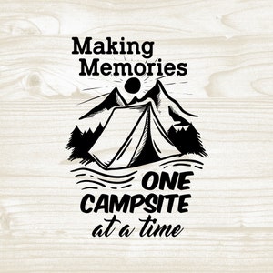 Funny Camping SVG, camp life svg, camper svg, adventure svg, tent campfire Glamping svg, Clipart Silhouette file for cricut Summer SVG Shirt