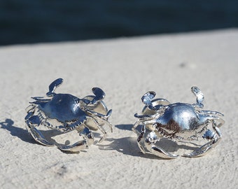 Blue Crab Cufflinks