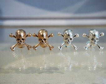 Skull And Crossbones Cufflinks