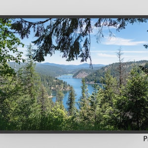 Coeur d&#39;Alene, Northern Idaho, Decor Print