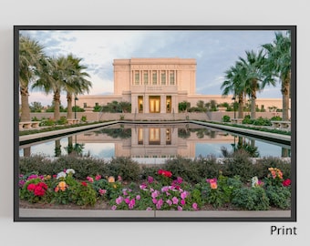 Arizona, Mesa LDS Temple Reflecting Pond