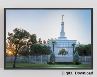 Digital Download - Fresno California Temple - Sunrise